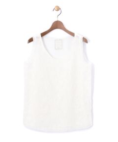 BEARDSLEY / ビアズリー キャミソール・チューブトップ | フロント刺繍シャツタンク