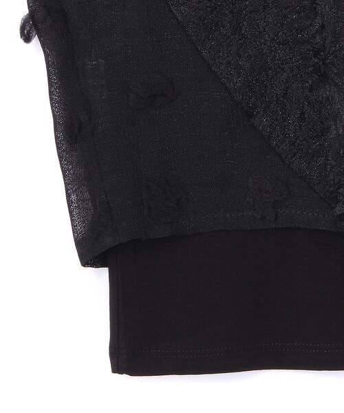 BEARDSLEY / ビアズリー シャツ・ブラウス | 刺繍コンビプルオーバー | 詳細6