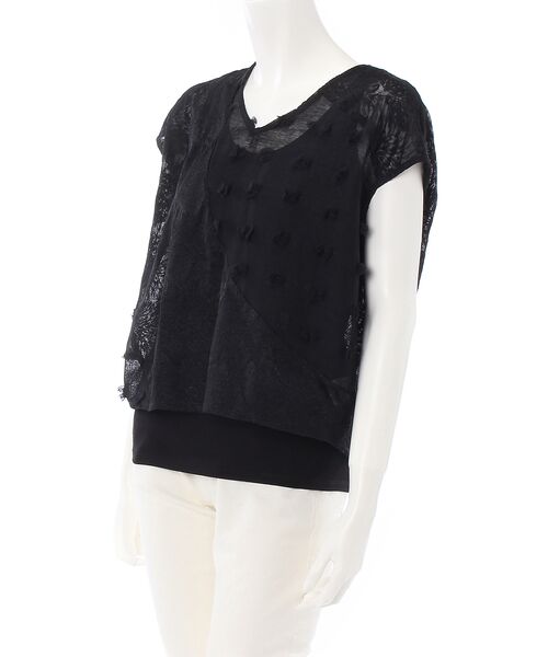 BEARDSLEY / ビアズリー シャツ・ブラウス | 刺繍コンビプルオーバー | 詳細10