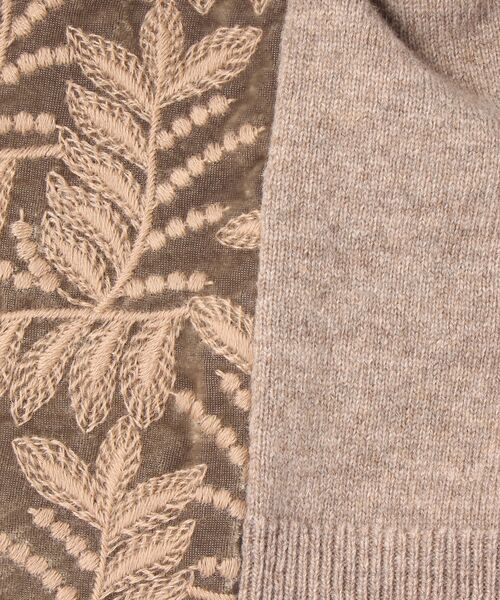 BEARDSLEY / ビアズリー ニット・セーター | ベロア刺繍ニット | 詳細6