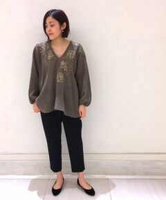 BEARDSLEY / ビアズリー シャツ・ブラウス | ハンド刺繍ブラウス