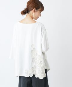 BEARDSLEY / ビアズリー カットソー | マルマル刺繍カットソー