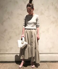 BEARDSLEY / ビアズリー ニット・セーター | 袖口ビーズリブニット