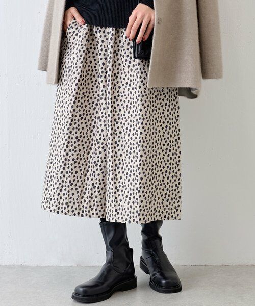 レオパードジャガードキュロットパンツ (その他パンツ)|BEARDSLEY