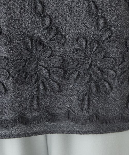 BEARDSLEY / ビアズリー ニット・セーター | 敦賀フロント刺繍ニット | 詳細26