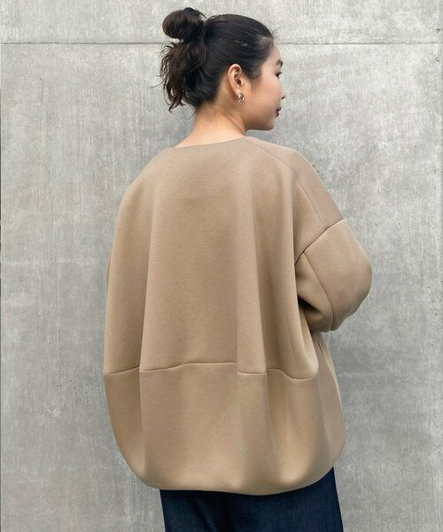 BEARDSLEY ウシロプックリダンボールコート - ノーカラージャケット