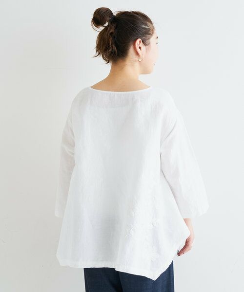 BEARDSLEY / ビアズリー シャツ・ブラウス | フラワーハンドステッチブラウス | 詳細16