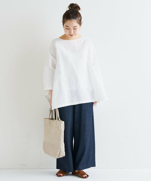 BEARDSLEY / ビアズリー シャツ・ブラウス | フラワーハンドステッチブラウス | 詳細9