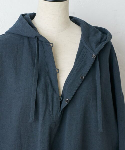 セール 動画付き 麻混フードワンピース ロング マキシ丈ワンピース Beardsley ビアズリー ファッション通販 タカシマヤファッションスクエア