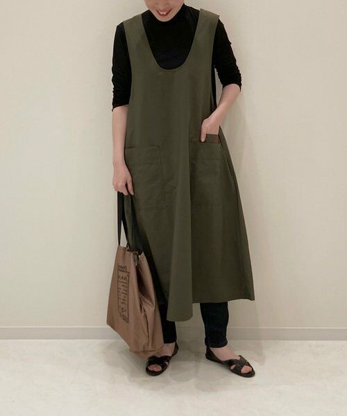 こんなの欲しかった 家事服 エプロンワンピース ミニ丈 ひざ丈ワンピース Beardsley ビアズリー ファッション通販 タカシマヤファッションスクエア