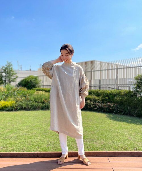 袖パフワンピース ロング マキシ丈ワンピース Beardsley ビアズリー ファッション通販 タカシマヤファッションスクエア