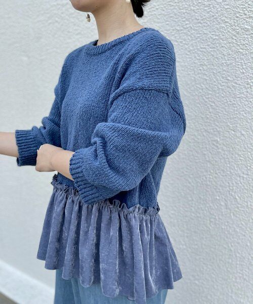 セール 裾フリルニット ニット セーター Beardsley ビアズリー ファッション通販 タカシマヤファッションスクエア