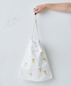 ソーダ刺繍BAG