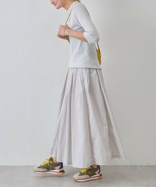 BEARDSLEY / ビアズリー ロング・マキシ丈スカート | タフタギャザースカート | 詳細20
