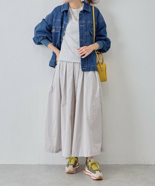 BEARDSLEY / ビアズリー ロング・マキシ丈スカート | タフタギャザースカート | 詳細30