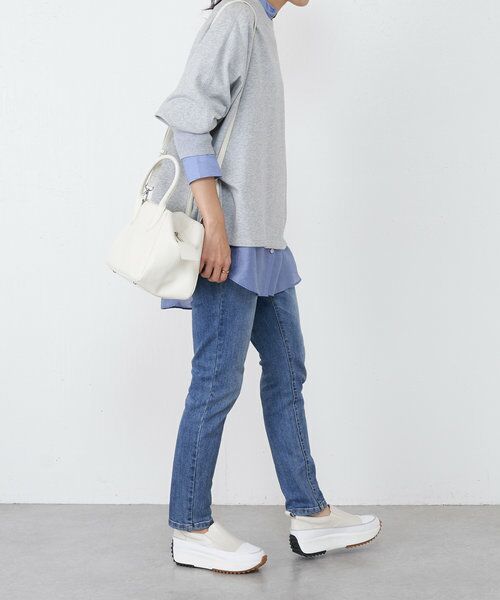 BEARDSLEY / ビアズリー スニーカー | 《厚底で履きやすくスタイルアップ》レザースリッポン | 詳細26