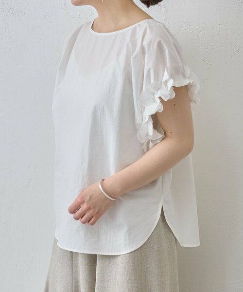 BEARDSLEY / ビアズリー カットソー | 袖口花モチーフプルオーバー | 詳細5