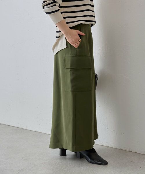 BEARDSLEY / ビアズリー ロング・マキシ丈スカート | 《2サイズ展開》カーゴユルタイトスカート | 詳細10