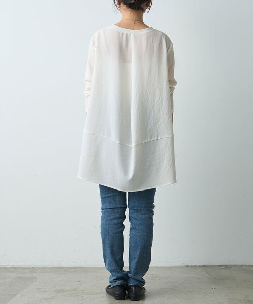 BEARDSLEY / ビアズリー シャツ・ブラウス | 《LIVETART》後ろドレープ Tブラウス | 詳細30