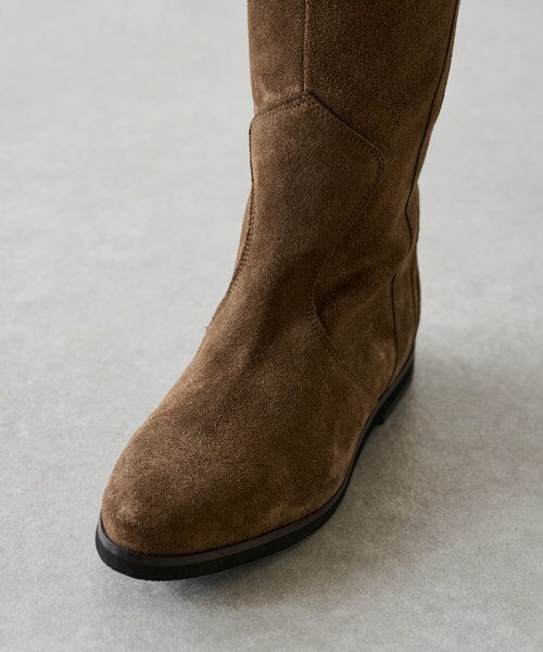 CORSO ROMA 9・36~38サイズ》スエードロングブーツ (ブーツ(ロング