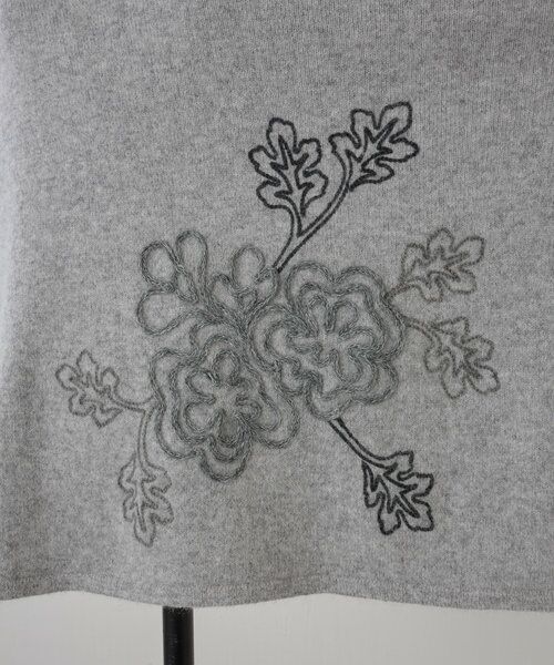 BEARDSLEY / ビアズリー ニット・セーター | フラワー刺繍プルオーバーニット | 詳細30