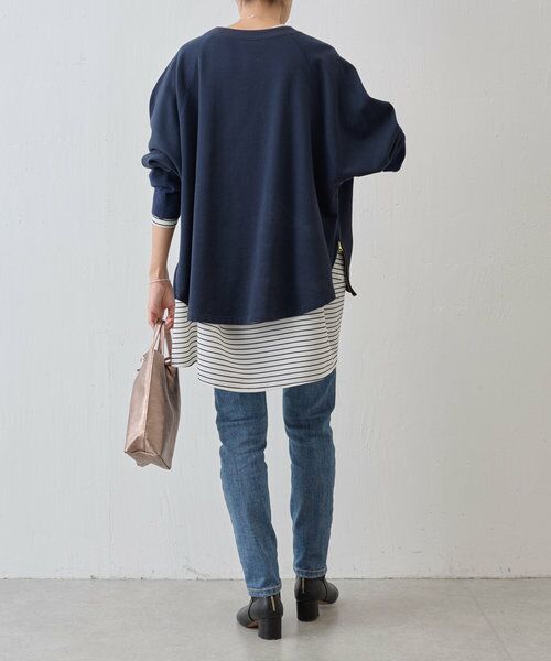 BEARDSLEY｜BA刺繍入りドルマントレーナー | Rakuten Fashion