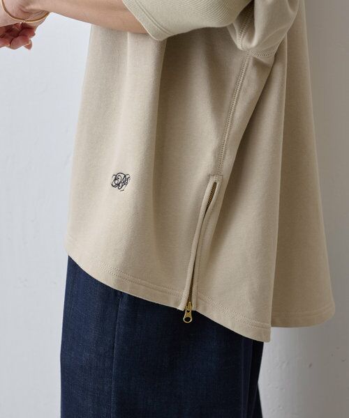 ビアズリー BEARDSLEY　ドルマンカットソー ブラウス　刺繍 フリーサイズ BA刺繍入りドルマントレーナー （カットソー）｜BEARDSLEY