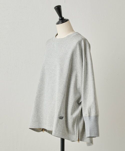 完売品‼️ 【ビアズリー 】✤ BA刺繍入りドルマントレーナー グレー BA刺繍入りドルマントレーナー (カットソー)|BEARDSLEY