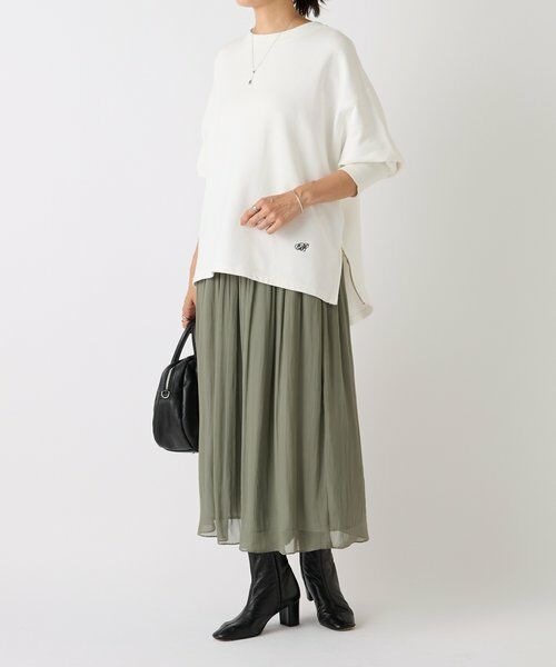 BEARDSLEY / ビアズリー カットソー | BA刺繍入りドルマントレーナー | 詳細11