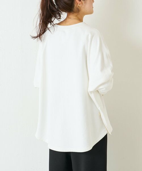 BEARDSLEY / ビアズリー カットソー | BA刺繍入りドルマントレーナー | 詳細13