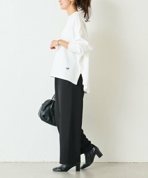 BEARDSLEY / ビアズリー カットソー | BA刺繍入りドルマントレーナー | 詳細15