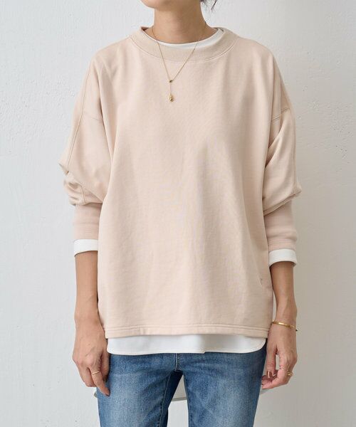 BEARDSLEY / ビアズリー カットソー | BA刺繍入りドルマントレーナー | 詳細29