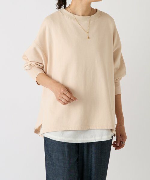 BEARDSLEY / ビアズリー カットソー | BA刺繍入りドルマントレーナー | 詳細20