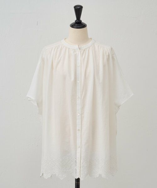 BEARDSLEY / ビアズリー シャツ・ブラウス | 裾刺繍フレンチシャツ | 詳細16