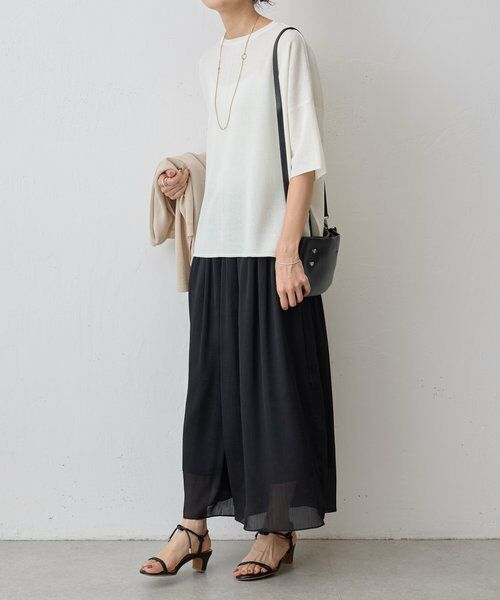 NEWシワシフォンギャザーパンツ (その他パンツ)|BEARDSLEY NEWシワシフォンギャザーパンツ (その他パンツ)|BEARDSLEY