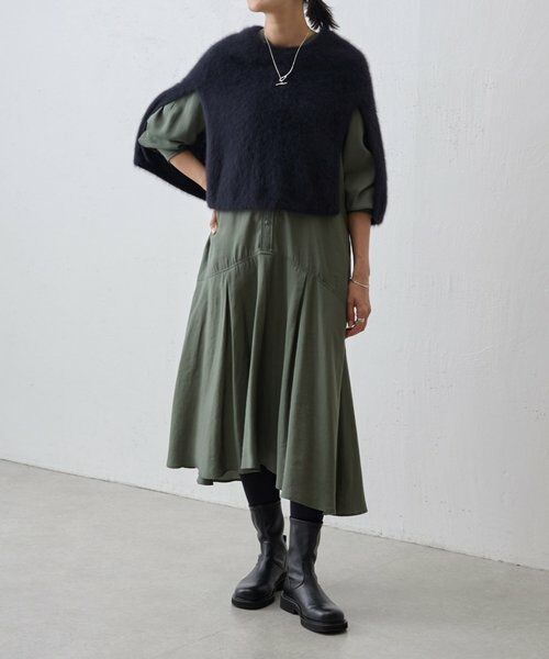 BEARDSLEY / ビアズリー ロング・マキシ丈ワンピース | カラーレスシャツワンピース | 詳細11