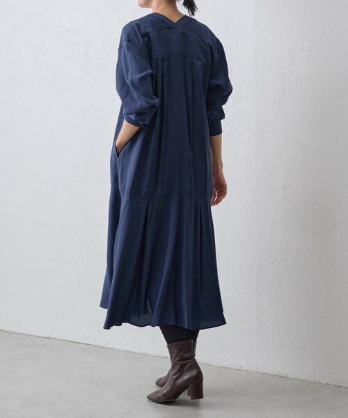 BEARDSLEY / ビアズリー ロング・マキシ丈ワンピース | カラーレスシャツワンピース | 詳細15