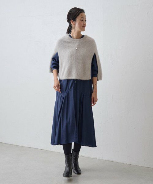 BEARDSLEY / ビアズリー ロング・マキシ丈ワンピース | カラーレスシャツワンピース | 詳細22