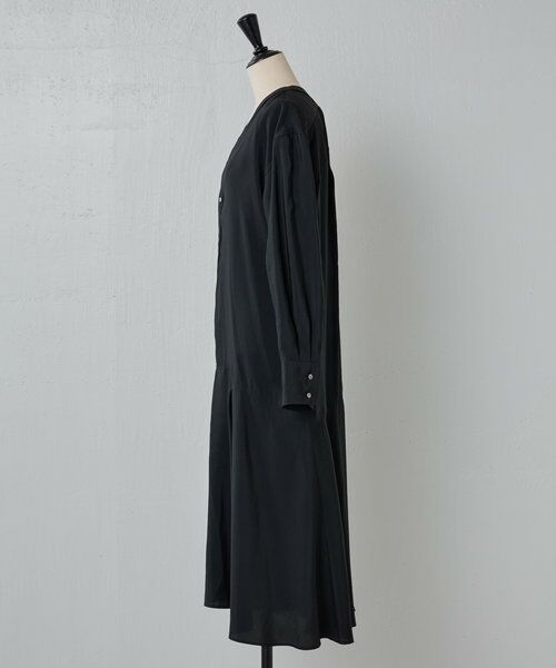 BEARDSLEY / ビアズリー ロング・マキシ丈ワンピース | カラーレスシャツワンピース | 詳細27