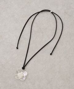 シルバーモチーフチョーカーネックレス(ハナミズキ)