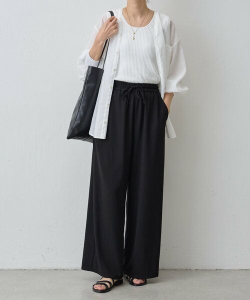 BEARDSLEY / ビアズリー シャツ・ブラウス | 《近日予約開始》シアーカラーレスシャツ | 詳細30