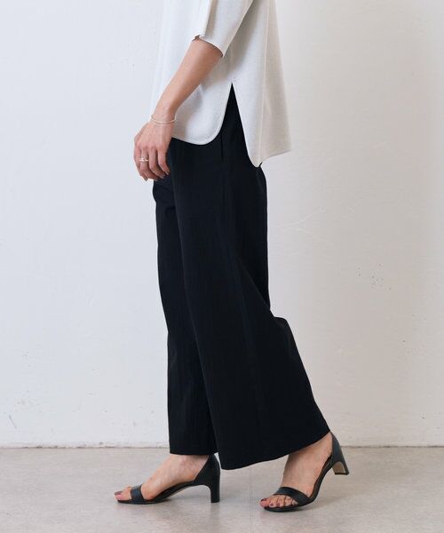セール】 コットンストレッチウエストリブパンツ （その他パンツ