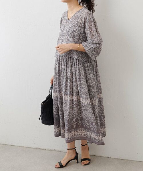 新品未使用 BEARDSLEY ビアズリー サイドボタン ボーダー ワンピース BEARDSLEY（ビアズリー）の「サイドボタンボーダーT（Tシャツ