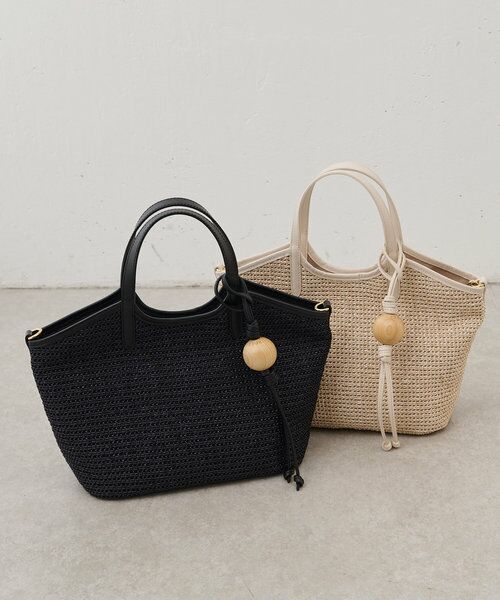 セール】 《russet×BEARDSLEY》カゴ2wayトートバッグ （トート