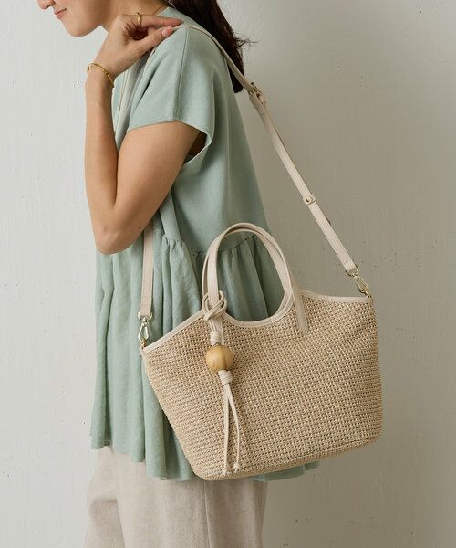 セール】 《russet×BEARDSLEY》カゴ2wayトートバッグ （トート
