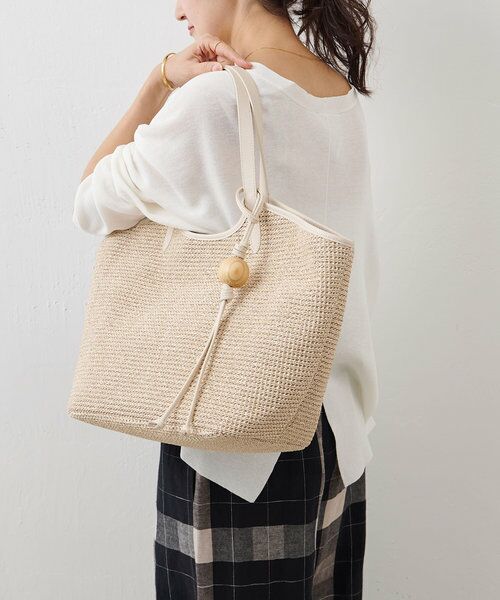 セール】 《russet×BEARDSLEY》カゴトートバッグ （トートバッグ