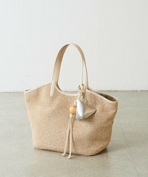 【新品未使用】ビアズリー カゴバッグ　現行品 セール】 《russet×BEARDSLEY》カゴトートバッグ （トートバッグ