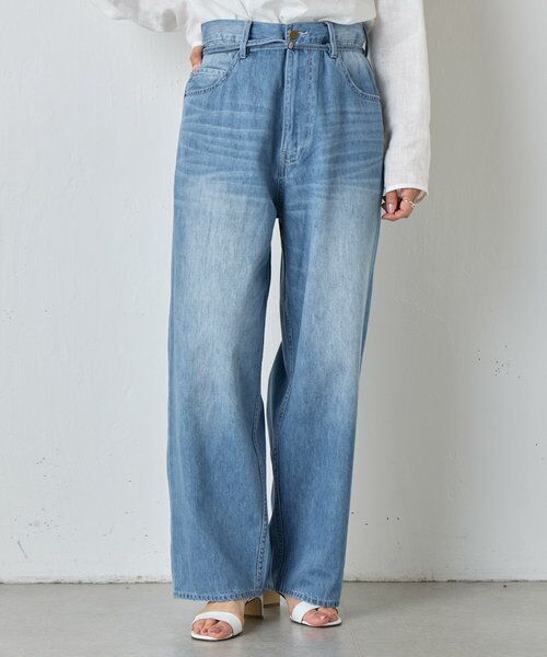 BEARDSLEY/ビアズリー 《FRIPIER》8.5OZルーズデニム インディゴブルー F BEARDSLEY/ビアズリー 《FRIPIER》8.5OZルーズデニム インディゴブルー F