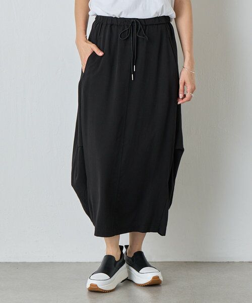 BEARDSLEY/ビアズリー トロミヘンケイスカート ブラック F BEARDSLEY/ビアズリー トロミヘンケイスカート ブラック F
