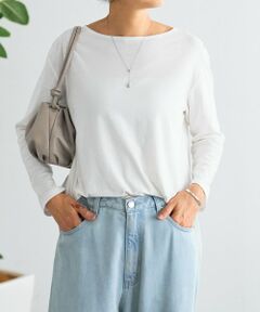 BEARDSLEY / ビアズリー カットソー | スラブコットン長袖T